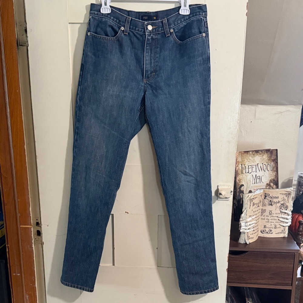 J. Crew Women's Straight Blue Jeans